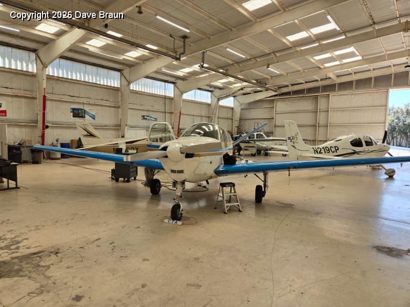 2025-01-13 11.59.12.jpg - As they worked my project into their schedule, Chip sat in many different positions in their hangar.