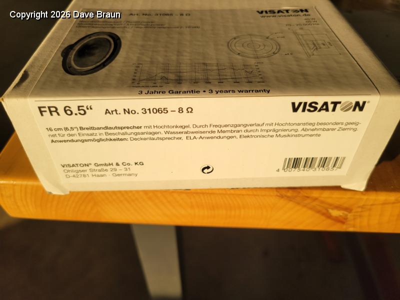2024-04-07 19.21.42.jpg - The replacement. six and a half inches in diameter, even though it is German.