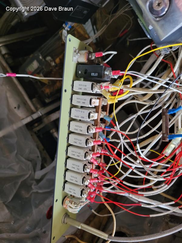 2024-10-25 10.11.12.jpg - RH Circuit breaker panel ready for installation as soon as the wiring harness for the autopilot is installed.