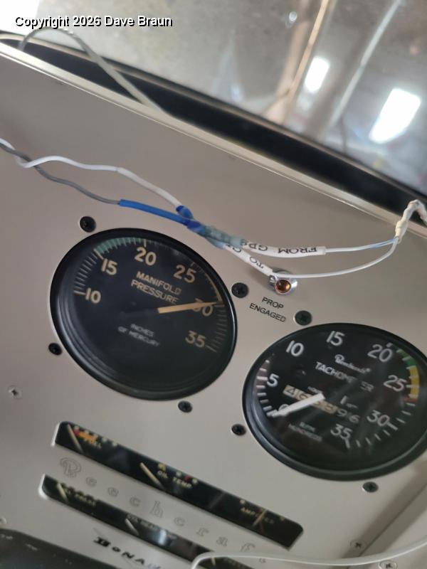 2024-10-29 18.29.23.jpg - Working out the wiring for communicating the GPS with the Approach Fast Stack hub and then over to the fuel totalizer and Comm 1.
