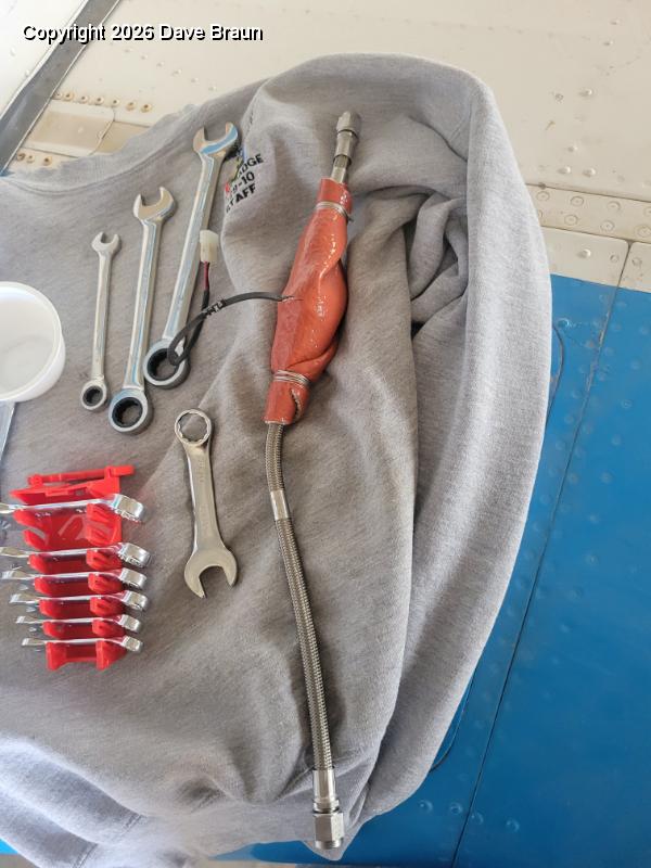 2024-11-23 14.15.24.jpg - Fire sleeve wrap on the transducers.