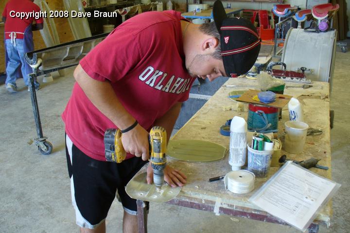 TT Colin drilling holes in baffles 2.JPG