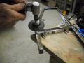Grinding down silver solder