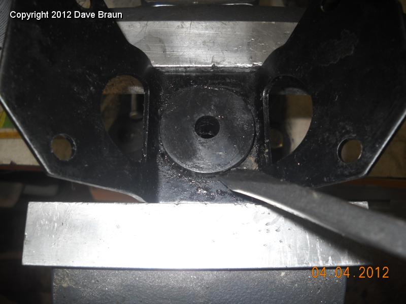 A vice and a screw dirver to encourage it worked.jpg