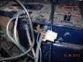 Alternator wire bundle to engine compartment