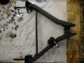 Assemble anti sway bar links to lower A-frames 03