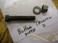 Bottom trunion bolt
