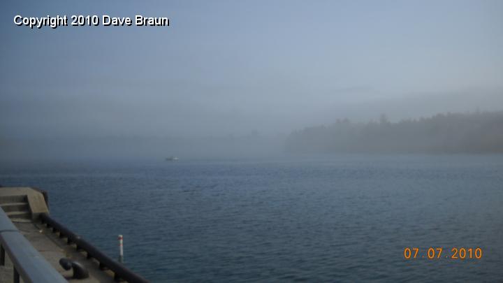 DSCN0966.JPG - The view from the pier. Huron was fogged in.