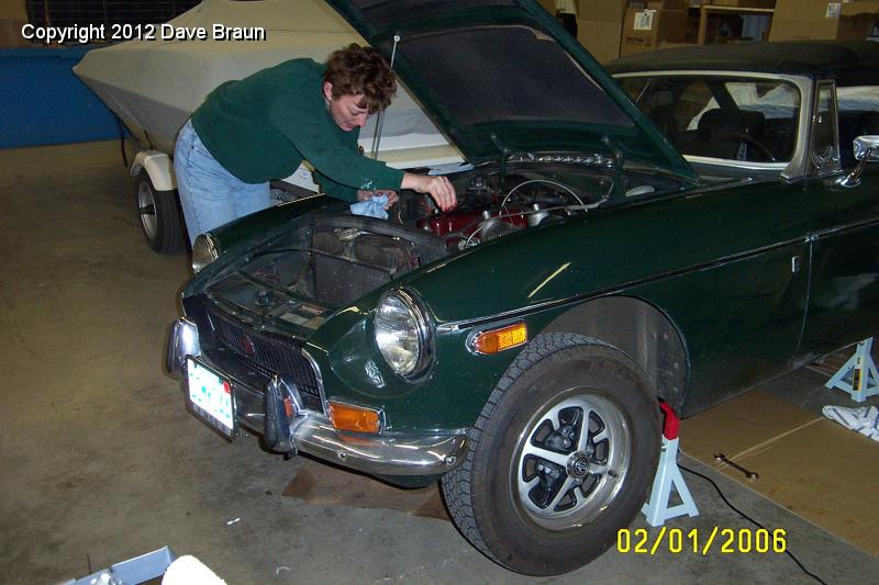 mgb diane oil change.JPG