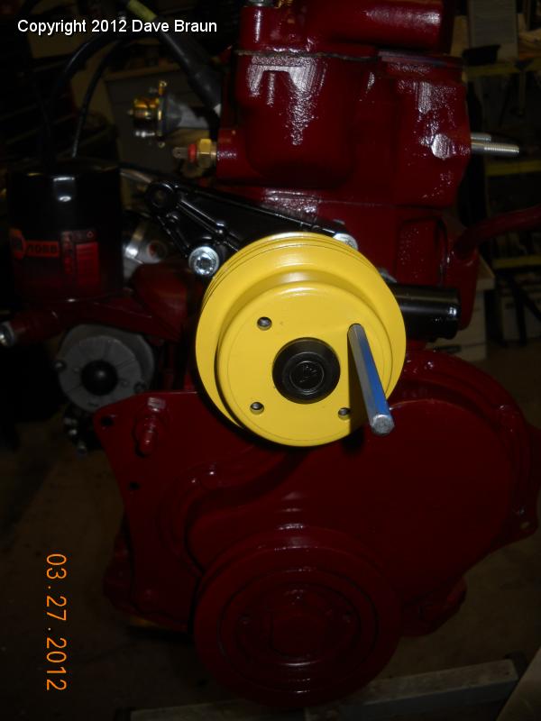 Water pump pulley in place.jpg