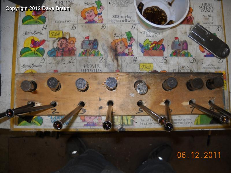 Pushrods and tappets removed and in order 01.jpg
