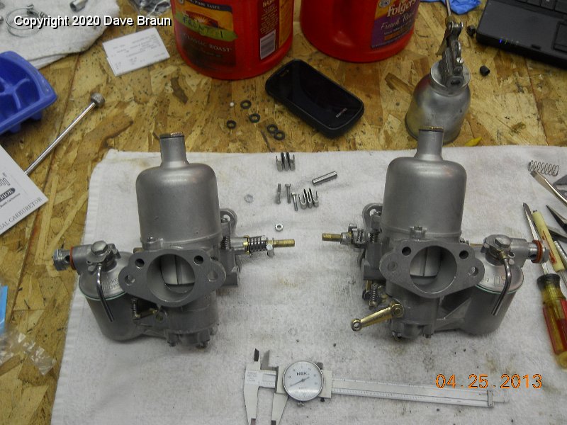 SU Carburetor Restorations/Austin Healey 3000 1960 HD6 1304/Assembly/09 ...