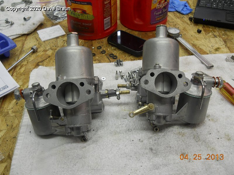 SU Carburetor Services/Austin Healey 3000 1960 HD6 1304/Assembly/10 ...