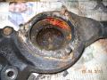 Cleaning water pump housing