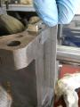 aligning and installing front sealing block (2)