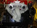 Intake and Exhauts manifold in place (1)